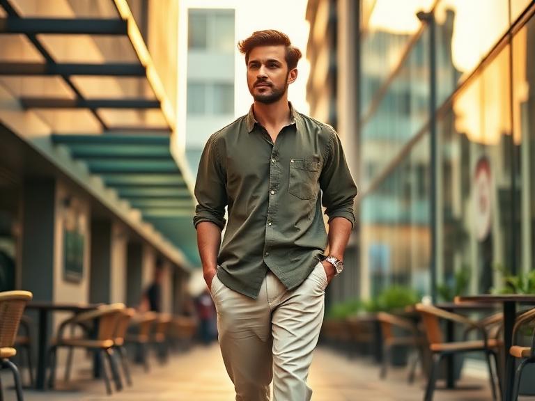 Premium Cotton Shirts for Men in Bangalore